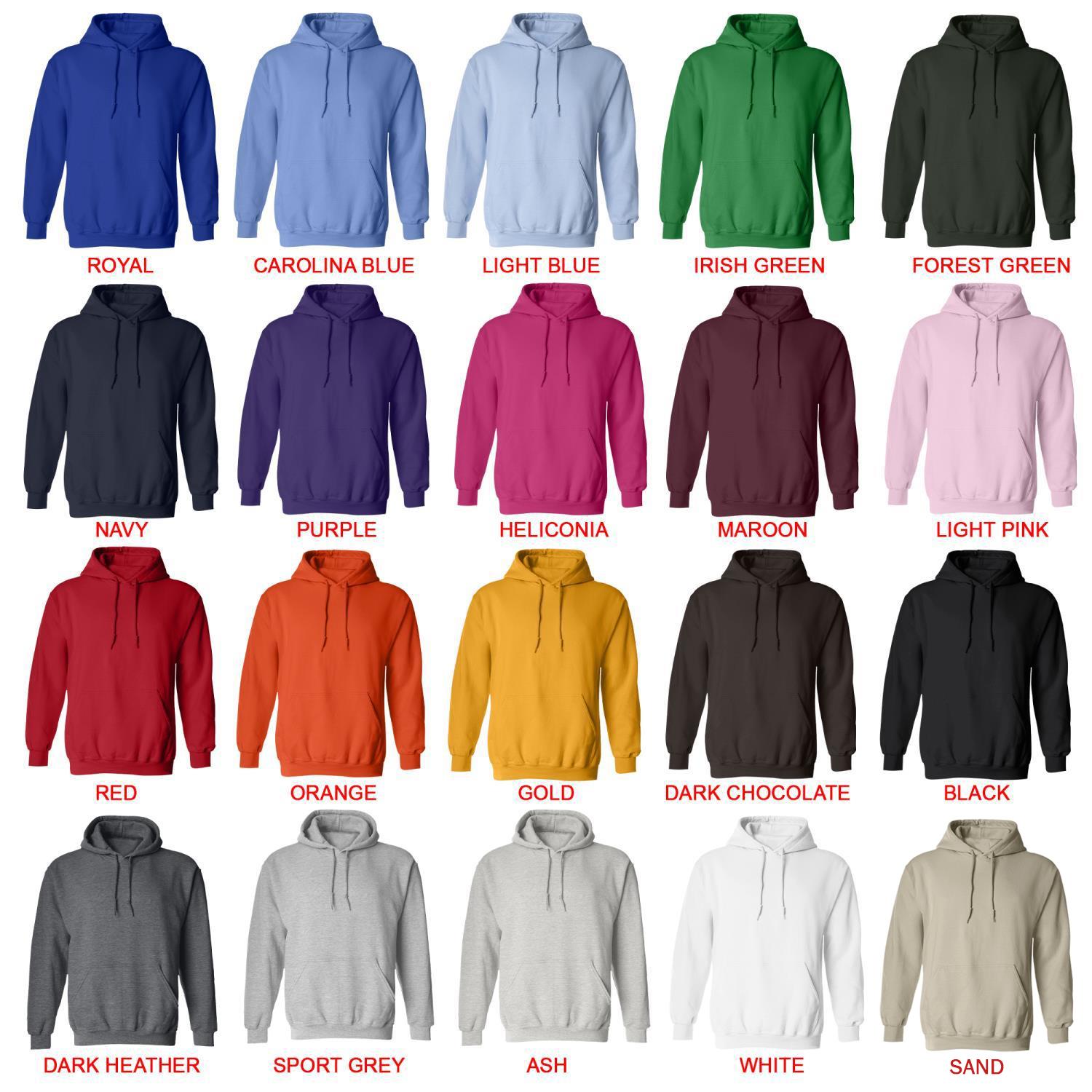 hoodie color chart - Astro Bot Store