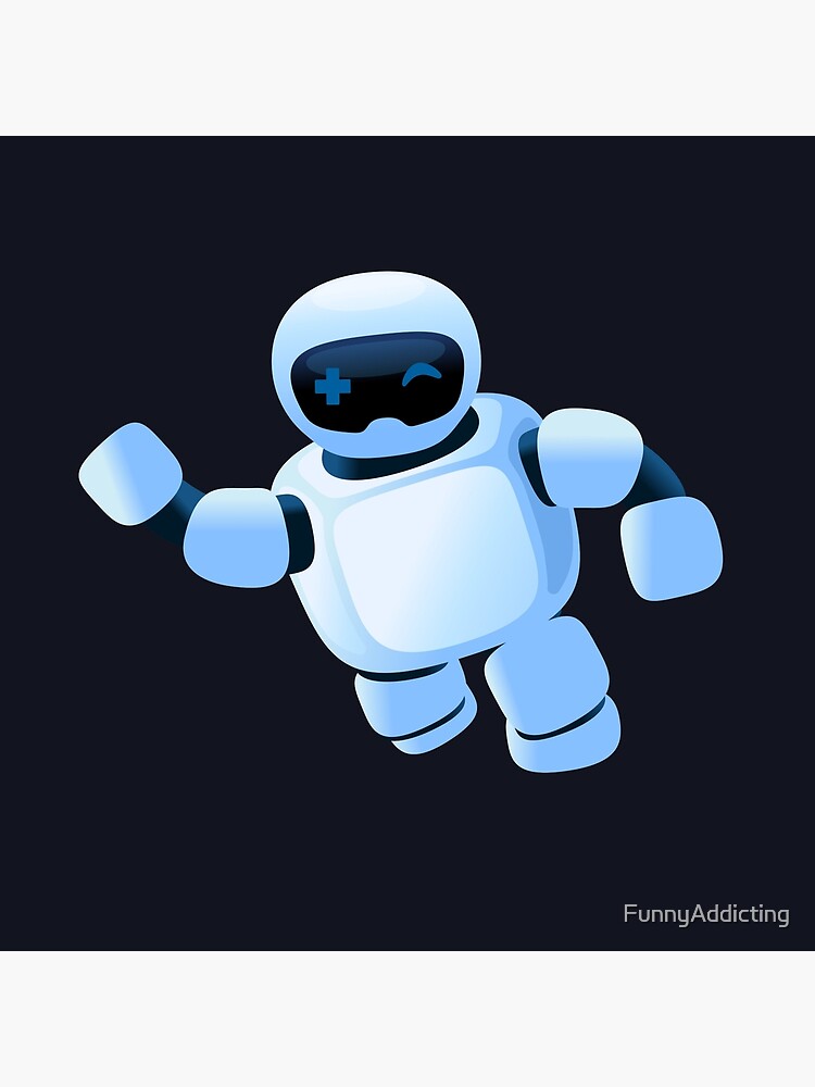 Hot Item Astro Bot Robot In The Sky Throw Pillow - Image 2