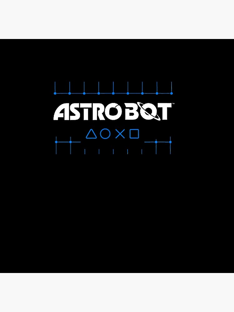 Astro Bot Neon Wave Poster Design Today Graphic Throw Pillow - Image 2