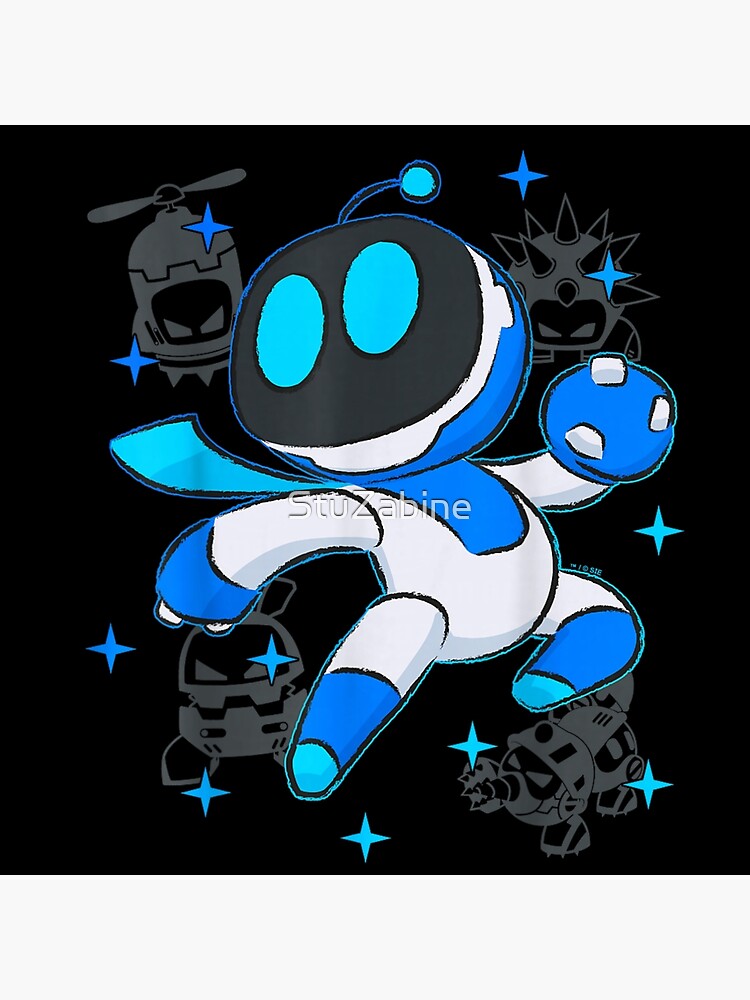 Cute Gamer Robot Video Game Bot Character Throw Pillow - Image 2