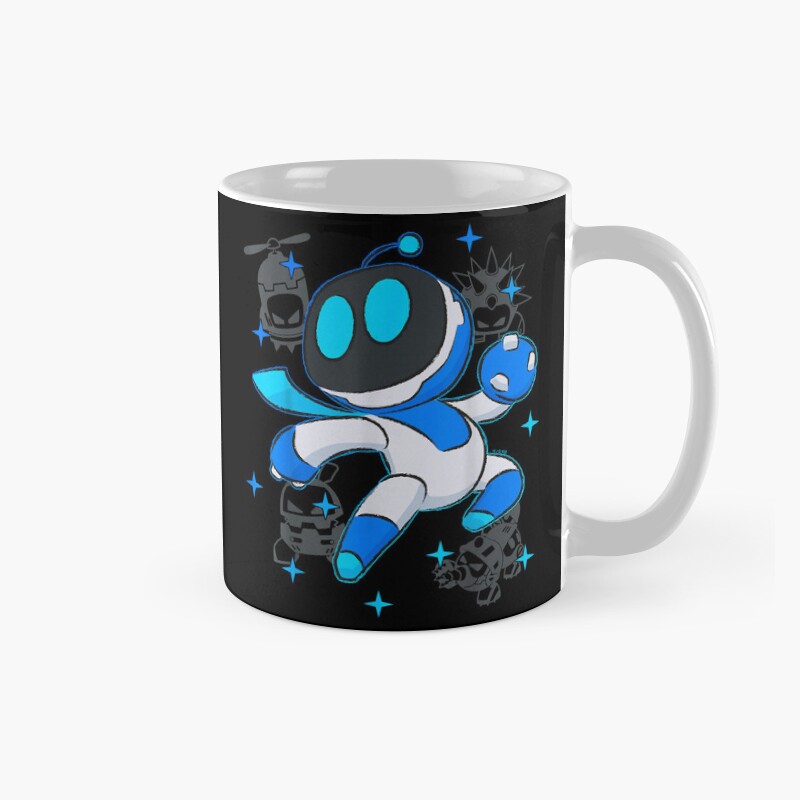 Cute Gamer Robot Astro Bot Character Mug