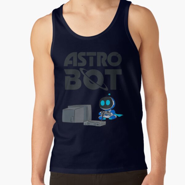 Hot Game Astro Bot Classic Rescue Retro Tank Top - Image 5