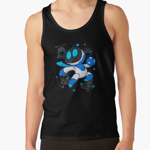 Cute Gamer Robot Bot Characters Tank Top