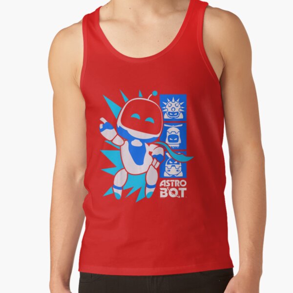 Astro Bot Victory Poster Design Today Tank Top - Image 4