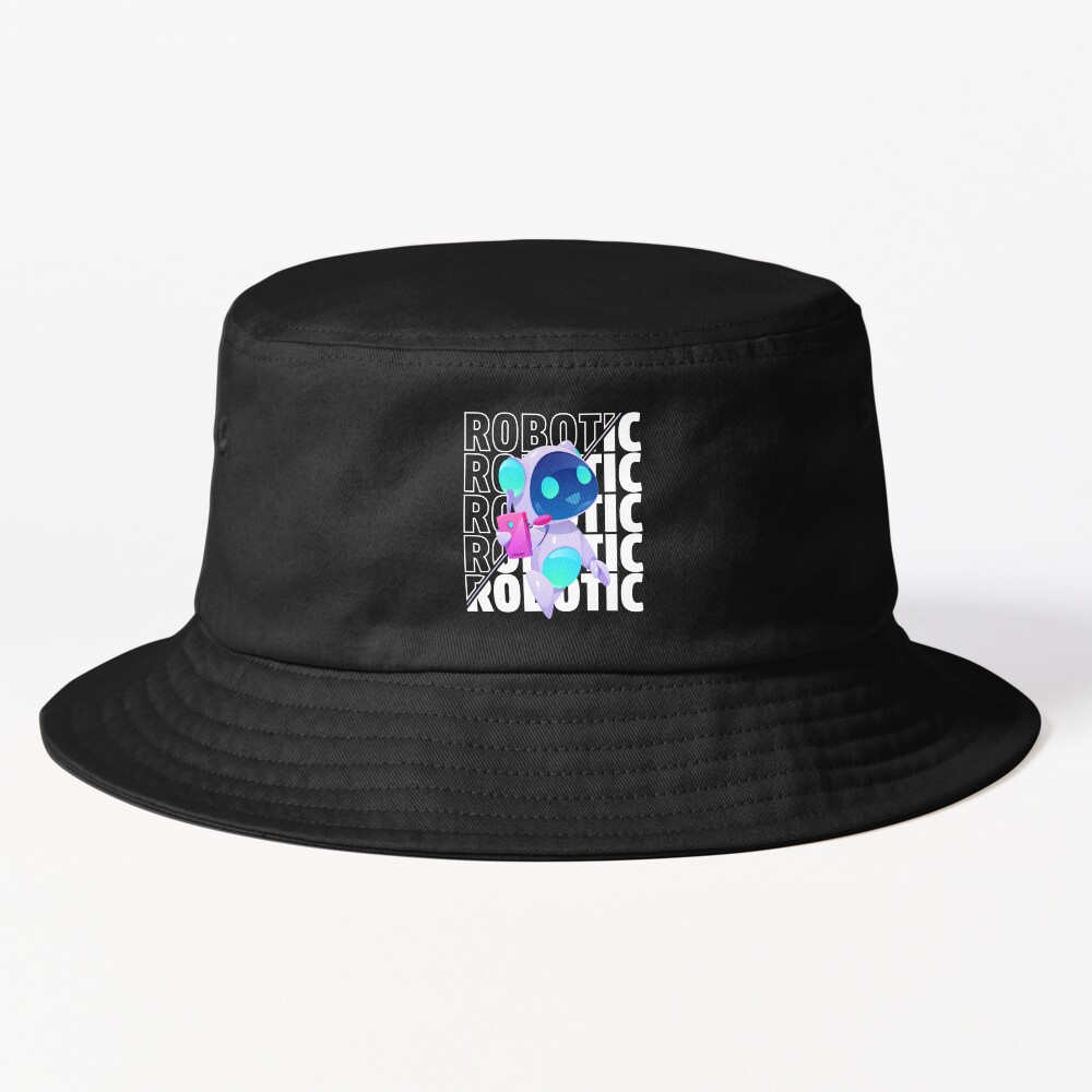 Astro Bot Robot Amazing Vintage Design Bucket Hat