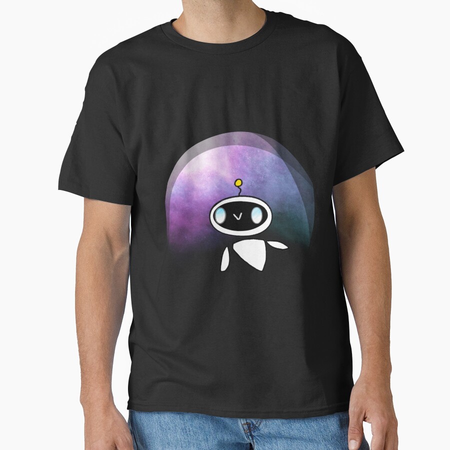 Astro Bot Cute Futuristic Robot T-shirt - Image 2
