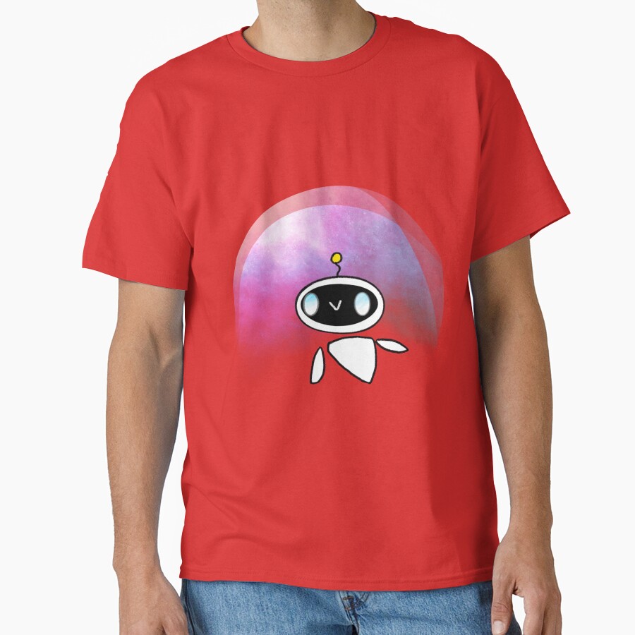 Astro Bot Cute Futuristic Robot T-shirt - Image 5