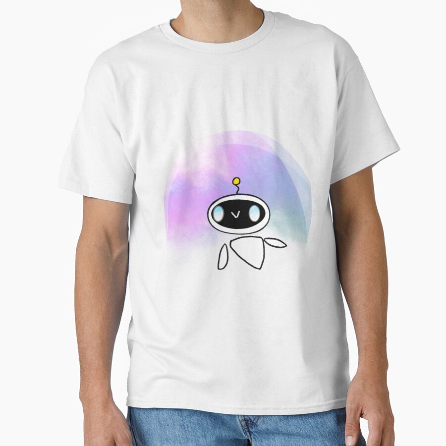 Astro Bot Cute Futuristic Robot T-shirt