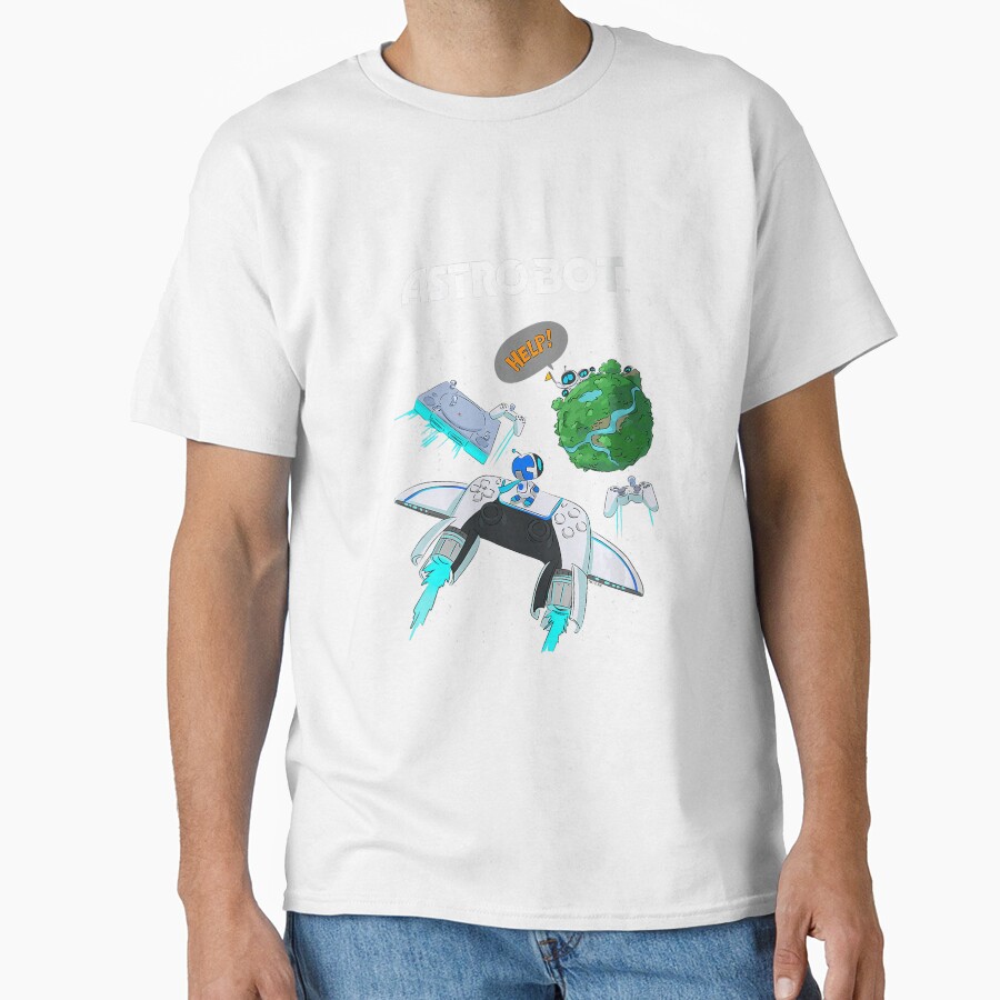 Ht Game Astro Bot Rescue Graphic T-shirt - Image 2