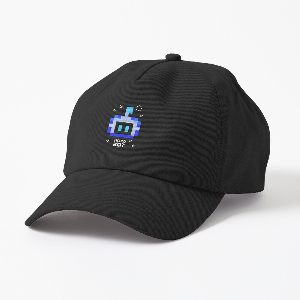 Astro Bot Pixel Rescue Poster Design Today Graphic Hat