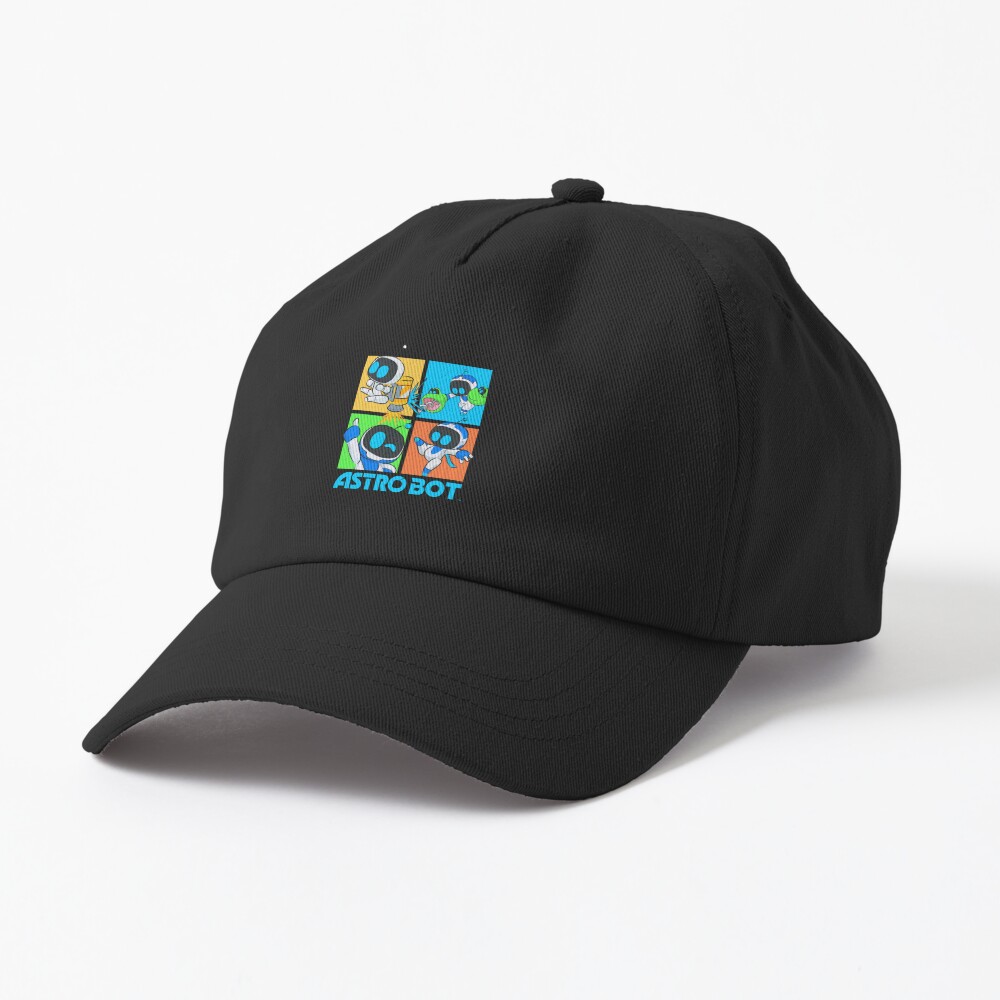 Astro Bot Team Rescue Poster Design Today Graphic Hat
