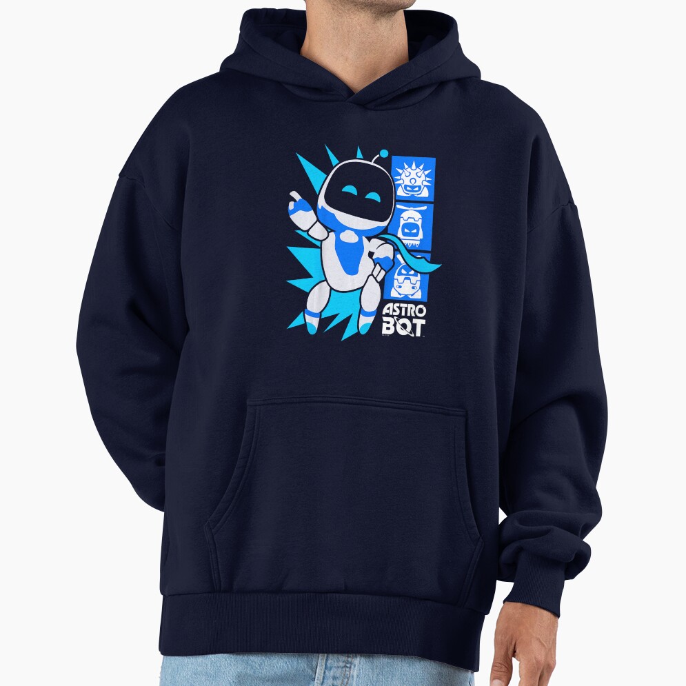 Astro Bot Victory Poster Design Today Hoodie - Image 5