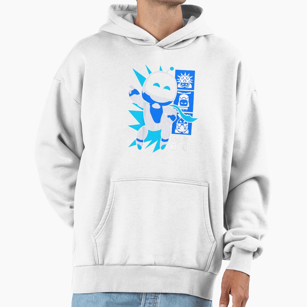 Astro Bot Victory Poster Design Today Hoodie - Image 2