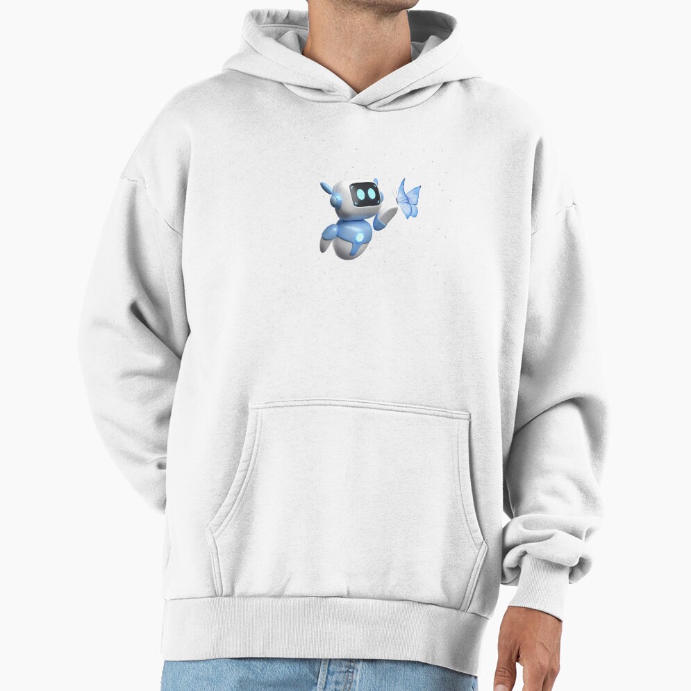 Astro Bot Cute Robot With Butterfly Hoodie - Image 2