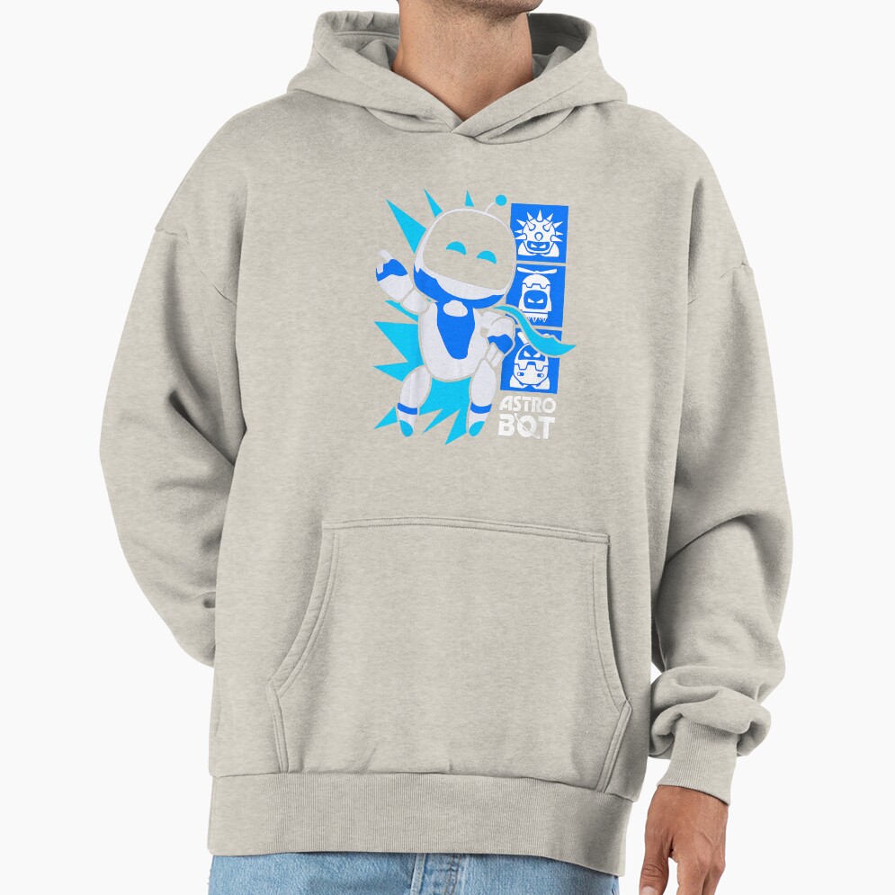 Astro Bot Victory Poster Design Today Hoodie - Image 3