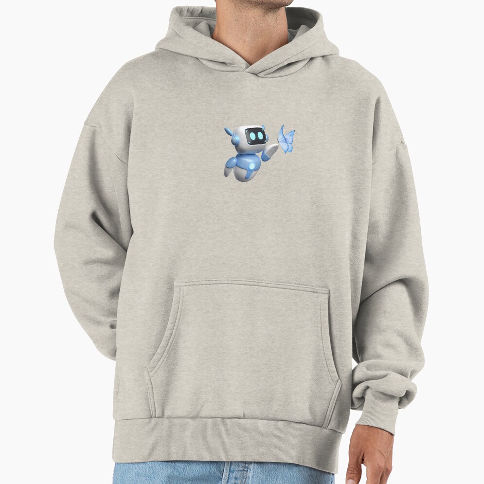 Astro Bot Cute Robot With Butterfly Hoodie - Image 3