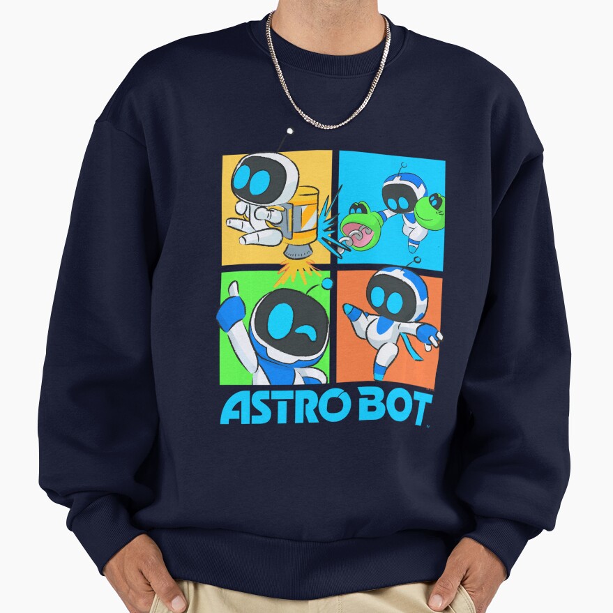 New Design Astro Bot Team Rescue Colorfull Sweatshirt - Image 5
