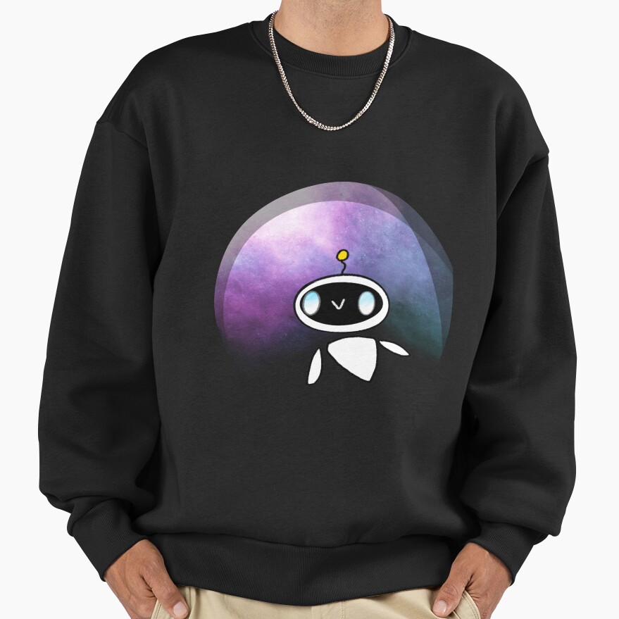 Astro Bot Cute Futuristic Robot Sweatshirt - Image 2