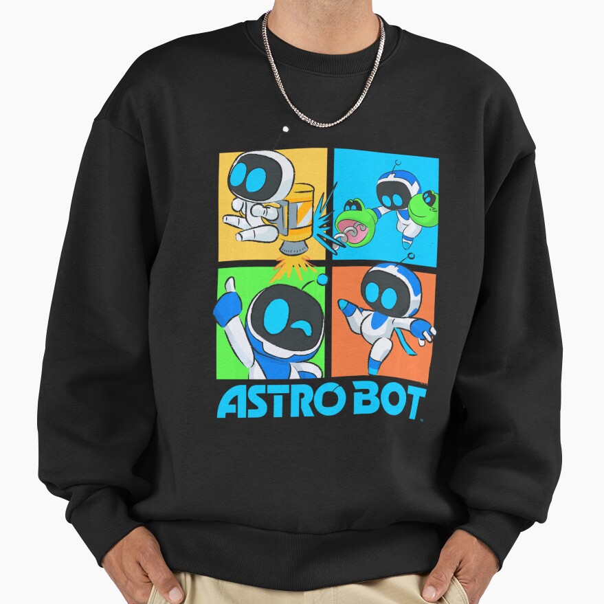 New Design Astro Bot Team Rescue Colorfull Sweatshirt
