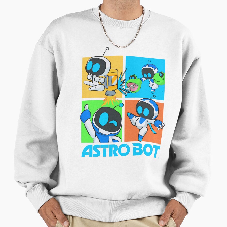 New Design Astro Bot Team Rescue Colorfull Sweatshirt - Image 2