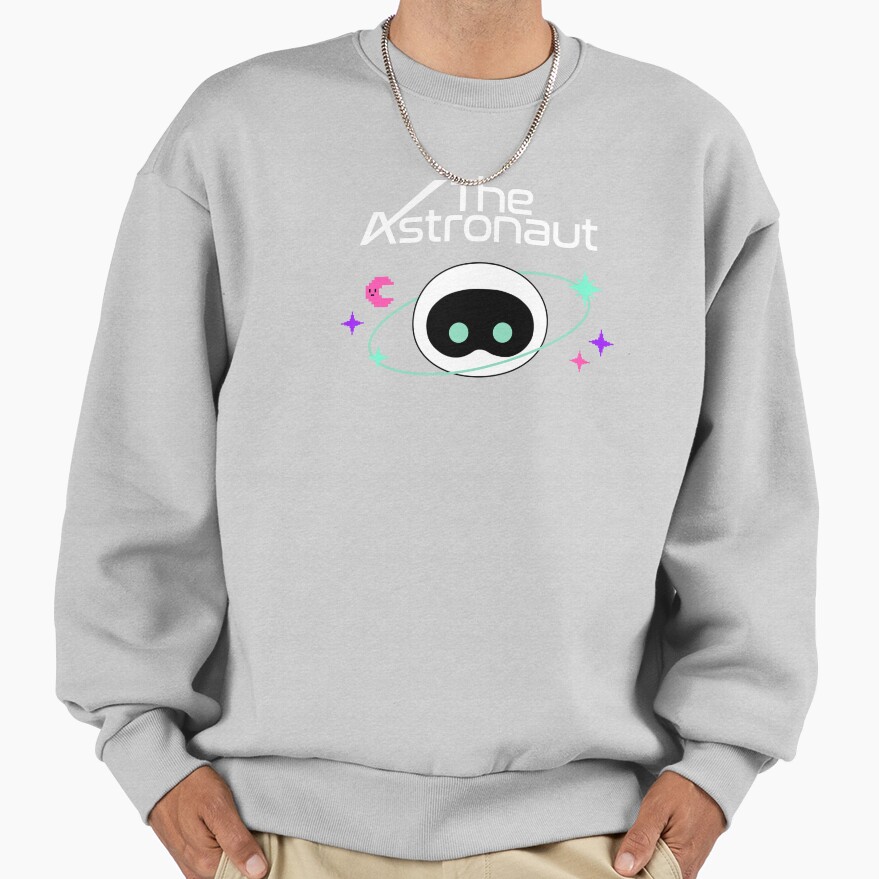 Astro Bot Cute Wootteo Jin The Astronaut Sweatshirt - Image 4