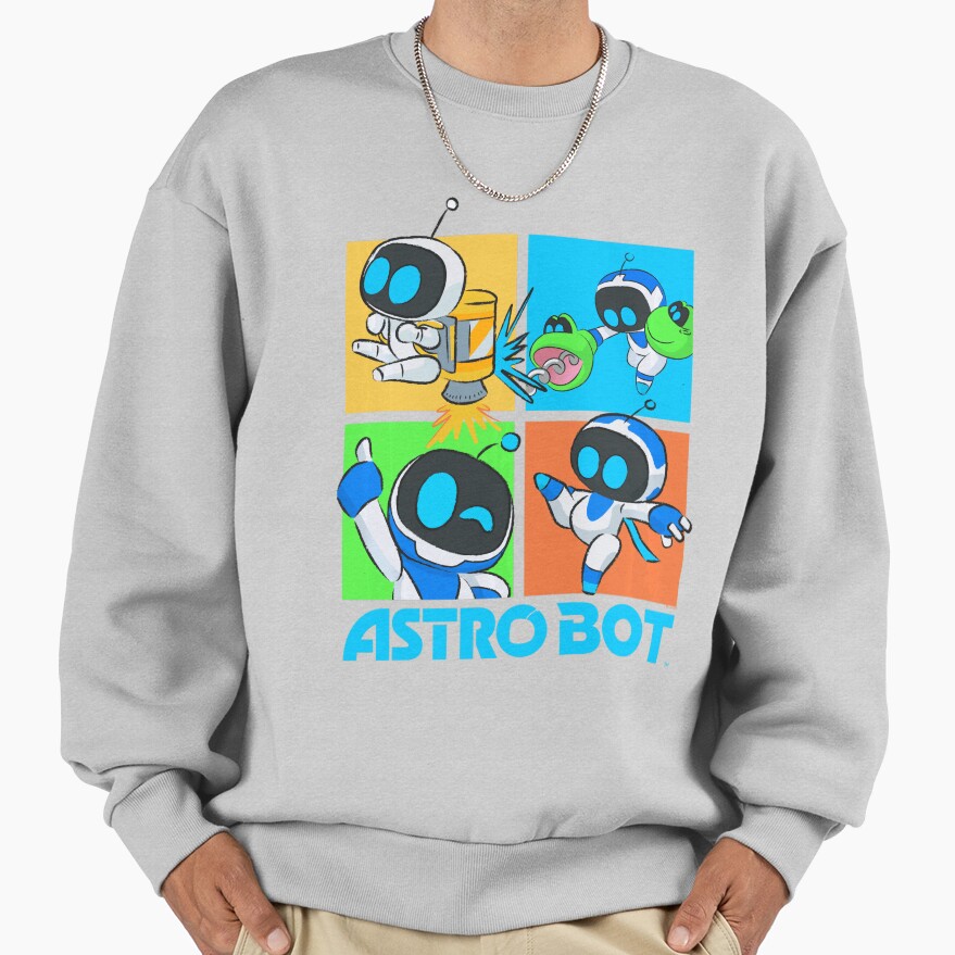 New Design Astro Bot Team Rescue Colorfull Sweatshirt - Image 4