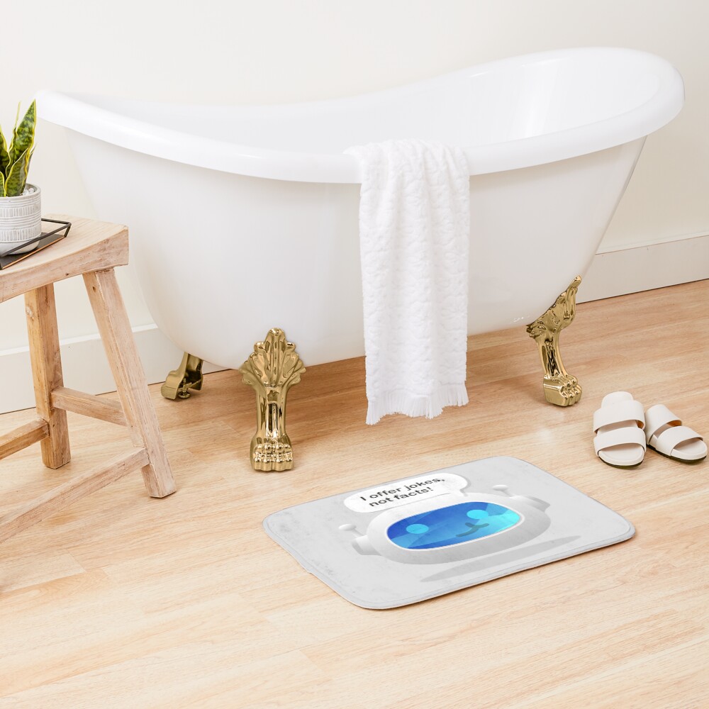 Game Astro Bot I Offer Jokes Not Facts Bath Mat - Image 2