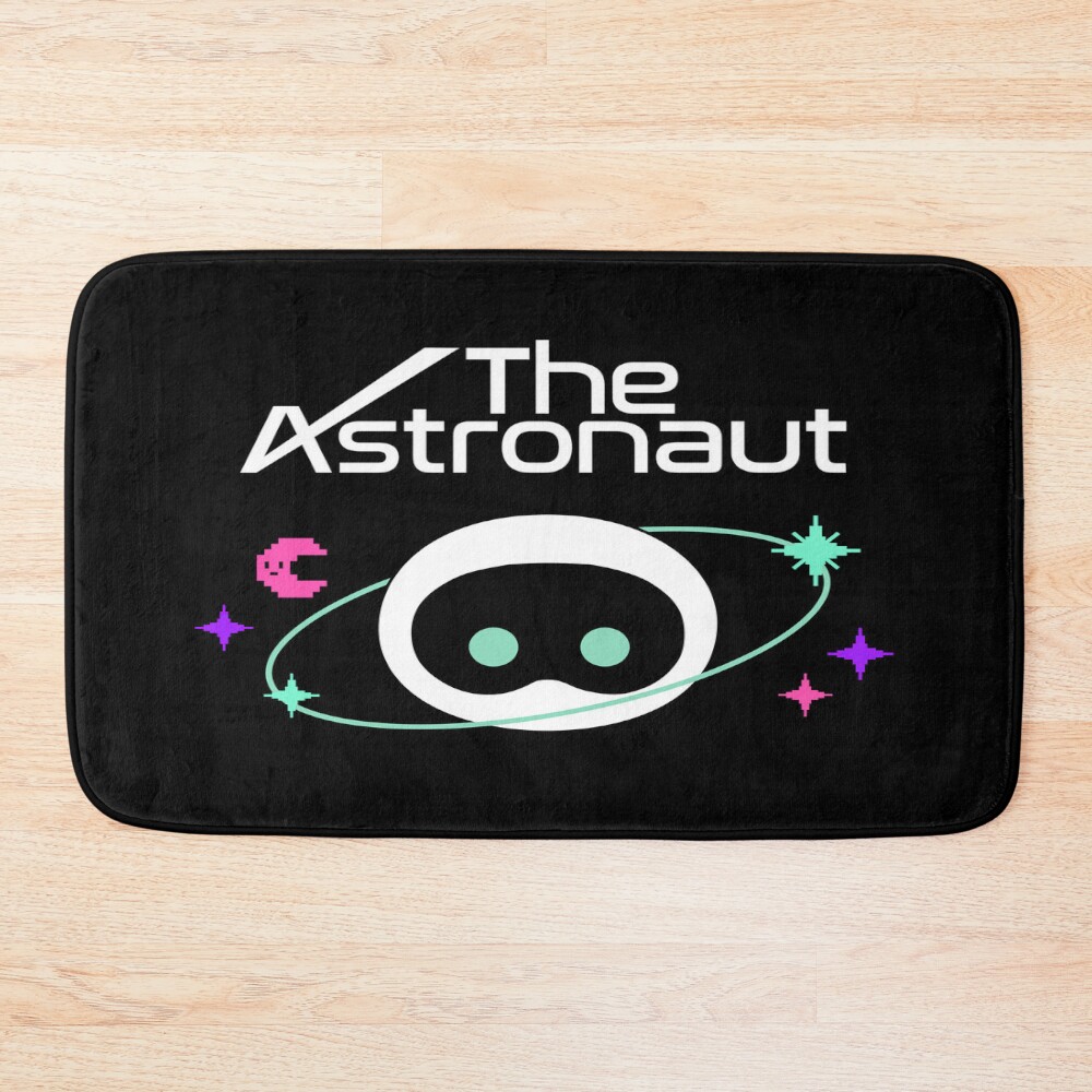 Cute Game Astro Bot Wootteo Classic Bath Mat