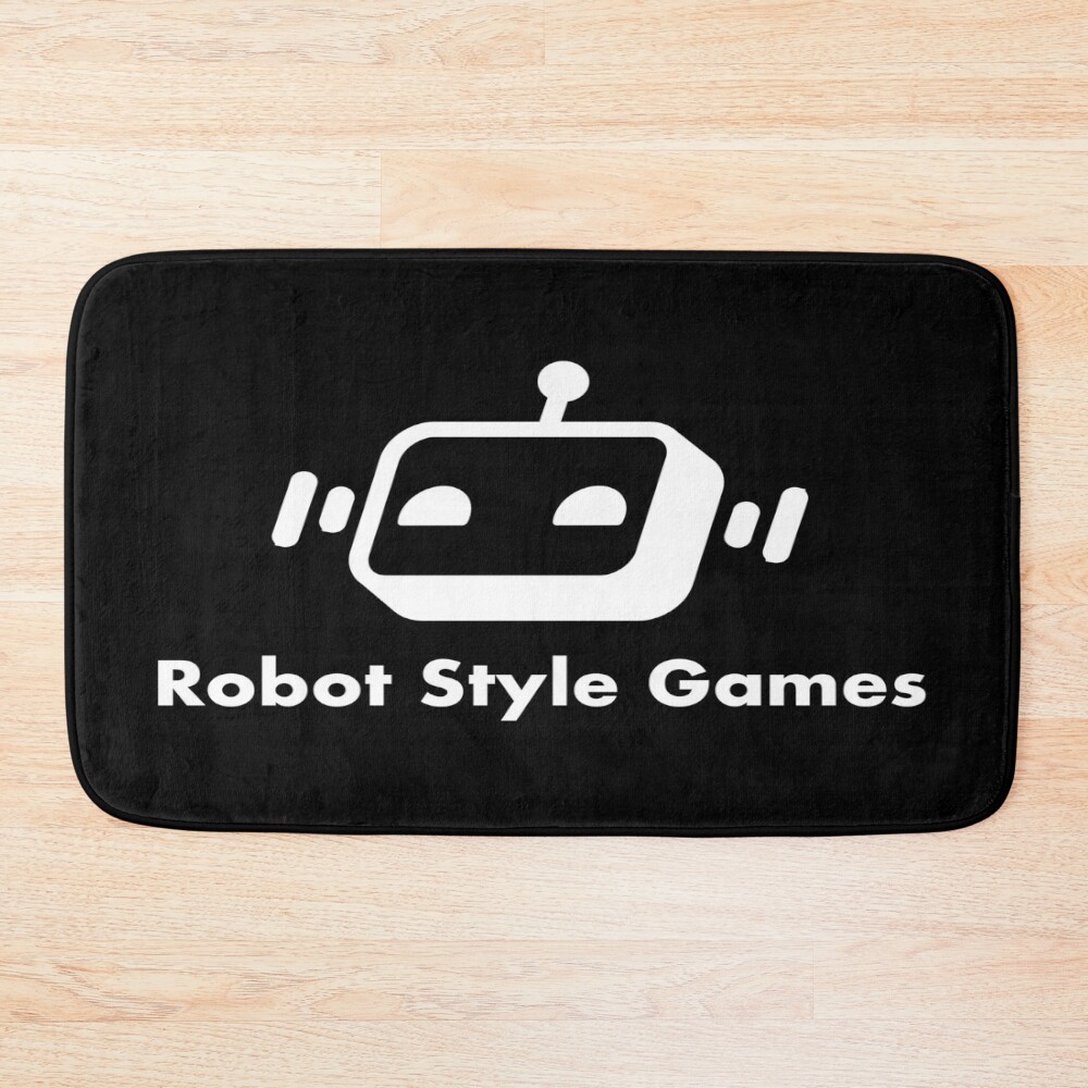 Best Selling Astro Bot Robot Style Games Bath Mat
