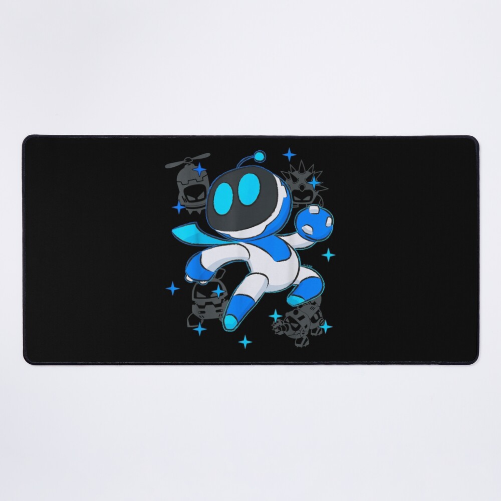 Cute Gamer Robot Astro Bot Character Mouse Pad