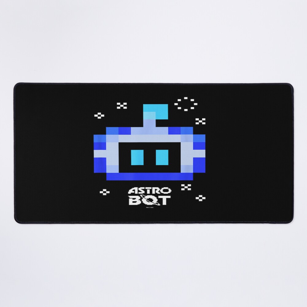 Astro Bot Pixel Rescue Poster Design Today Graphic Mouse Pad